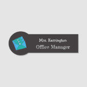 E-Mail-Imitate-Chalkboard Office-Manager-Tag Namensschild (Vorderseite)