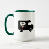 E-Mail-Lieferung Vielen Dank Tasse (Links)