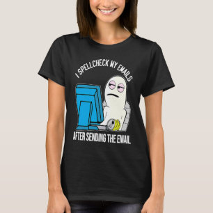 E-Mail-Memo-Zeichen für den Karo in Zauberhand T-Shirt