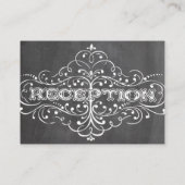 E-Mail- oder Telefonkarten für die Chalkboard-Antw Begleitkarte (Rückseite)