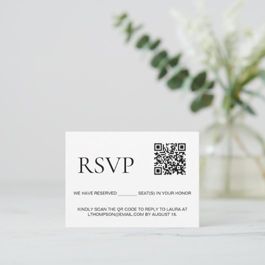 E-Mail-Reaktion auf Ereignisse Benutzerdefinierter Begleitkarte (Stehend Vorderseite)