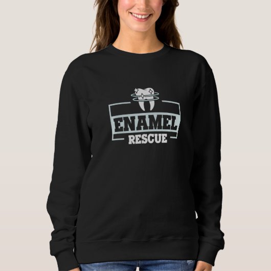 E-Mail-Rettung für einen Zahnarzt Sweatshirt (Vorderseite)