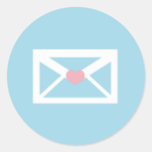 E-Mail-Sticker Runder Aufkleber