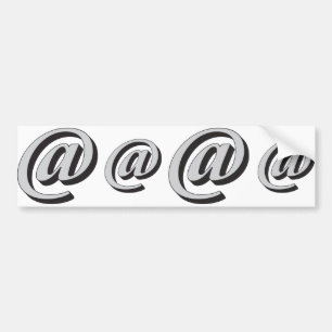 E-Mail-Symbol 3D Autoaufkleber