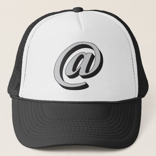 E-Mail-Symbol 3D Truckerkappe (Vorderseite)