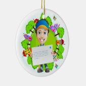 E-Mail-Träger/Zustellperson - SRF Keramikornament (Rechts)