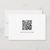 E-Mail UAWG Custom QR reservierte Plätze Gold RSVP Karte (Rückseite)