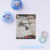 E-Mail-Verweisung Real Anwesen Marketing Key Flyer (Einzeln)