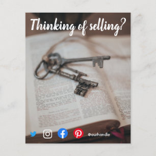 E-Mail-Verweisung Real Anwesen Marketing Key Flyer