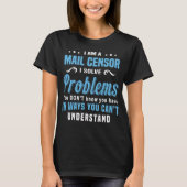 E-Mail-Zensor T-Shirt (Vorderseite)