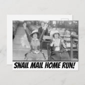 E-Mail-Zuhause Postkarte ausführen (Vorne/Hinten)