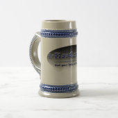 e-mancave Bier Stein Bierglas (Vorderseite Links)