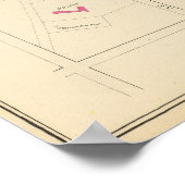 E Manchester, Bakerville, Ward 6 Poster (Ecke)