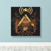 e-Mason 2014 Leinwanddruck (Insitu (Holzboden))