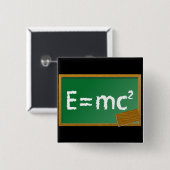 E=mc2 Button (Vorne & Hinten)