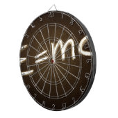 e=mc2… dartscheibe (Vorderseite rechts)