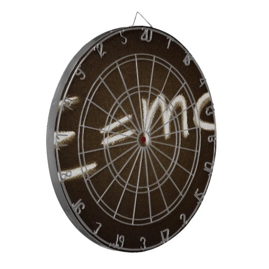e=mc2… dartscheibe (Vorderseite Links)