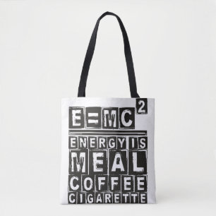 E = mc2 "Einstein-Gleichung" — Licht Tasche