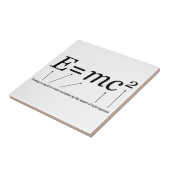 E=MC2 Einsteins Relativitätstheorie Fliese (Seite)