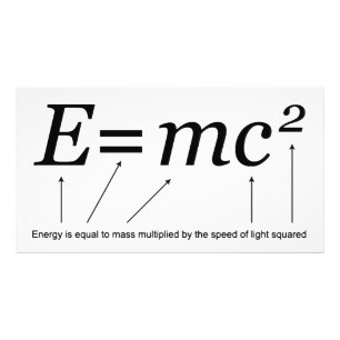 E=MC2 Einsteins Relativitätstheorie Fotodruck