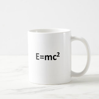 E=mc2 Kaffeetasse