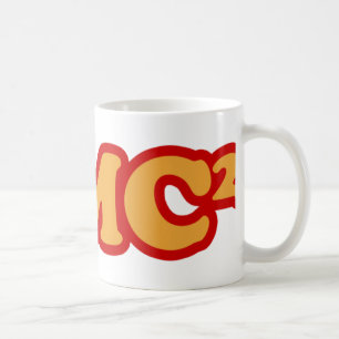 E=MC2 KAFFEETASSE