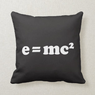 e = mc2 kissen