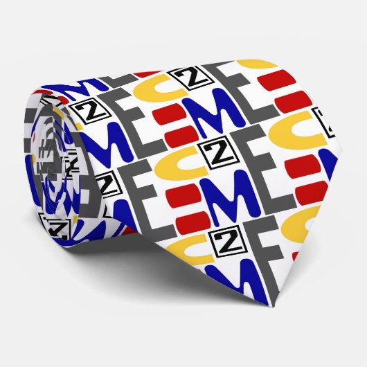 E=MC2 KRAWATTE (Gerollt)