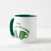 E=mc2 Meine 2 Coffeeshups Tasse (Vorderseite Links)
