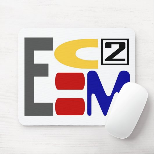 E=MC2 MOUSEPAD (Mit Mouse)