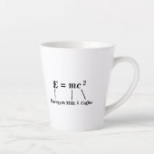 E=mc2 Naturwissenschaften Energie Einstein lustige Milchtasse (Rechts)