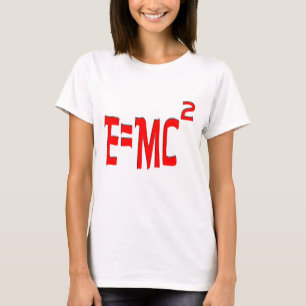 E=MC2 (rot) T-Shirt