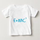 E=MC2 Smart Kid Baby T-shirt (Vorderseite)