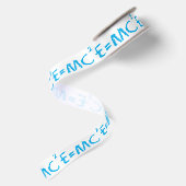 E=MC2 Smart Kid Satinband (Rückseite)
