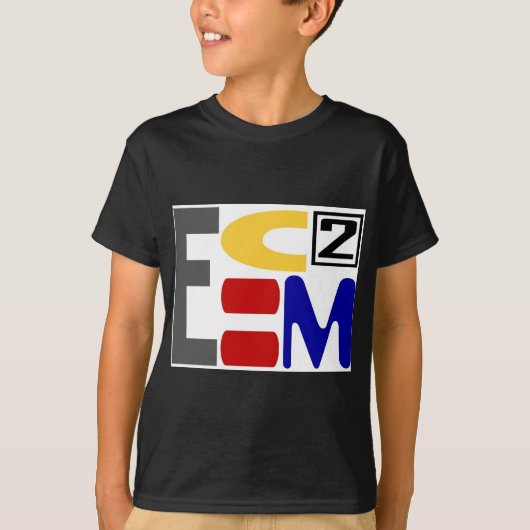 E=MC2 T-Shirt (Vorderseite)