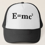 E=mc2 Truckerkappe (Vorderseite)