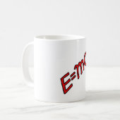 E = mc² – Genialer Modus Ein Kaffeetasse (Vorderseite Links)