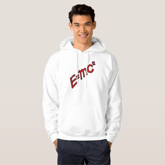 E = mc² – Genius Mode On Hoodie (Vorne ganz)