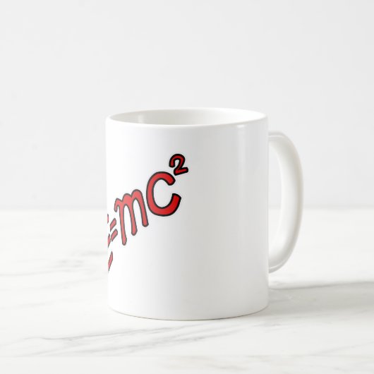 E = mc² – Genius Mode On Kaffeetasse (VorderseiteRechts)