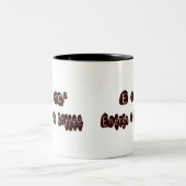 E=MC-Kaffee Zweifarbige Tasse (Mittel)