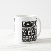 E=mc² Kaffeetasse (VorderseiteRechts)