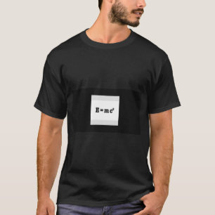 E=mc² Physik T-Shirt   Einsteins Masse-Energie-Äqu