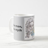 e=mc (quadriert) Tasse (Vorderseite Links)