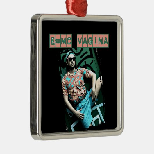 e=mcvagina silbernes ornament (Rechts)