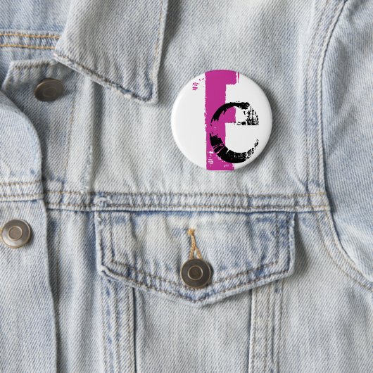 E Monogramm Button (Beispiel)