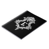 E Monogramm Notizblock (Linke Seite)