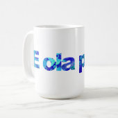 E ola pono Hawaii harmony righteousness goodness  Kaffeetasse (Vorderseite Links)