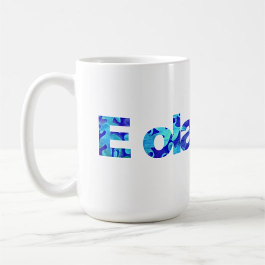 E ola pono Hawaii harmony righteousness goodness  Kaffeetasse (Links)