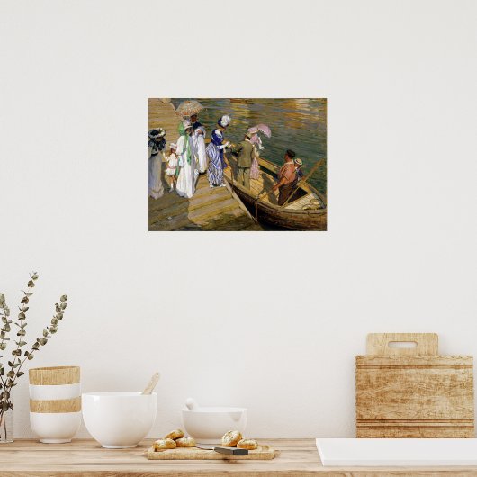 E. Phillips Fox The Ferry Poster (Küche)