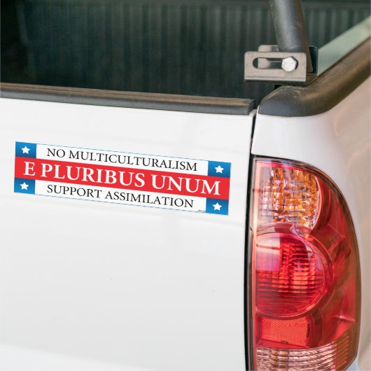 E Pluribus Autoaufkleber (Auf Lkw)
